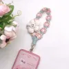 ins Nordic-style hand-woven mobile phone chain, Daisy flower rope, keychain, bag, pendant and creative gift Application Scenario